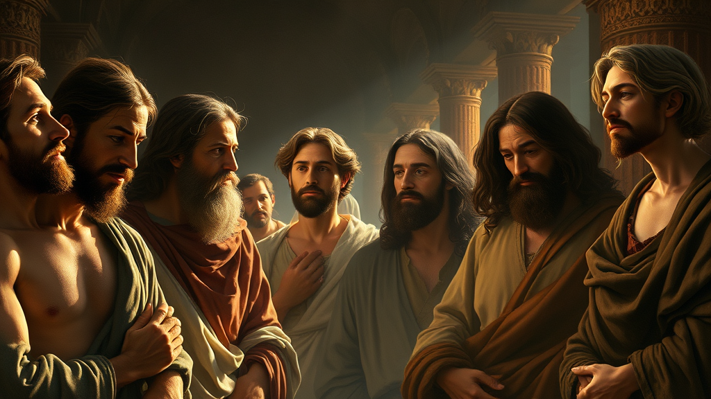 신앙적 자기성찰의 대조적 분위기