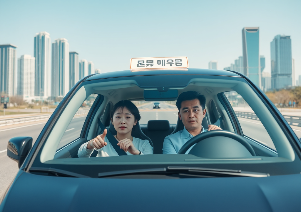 인천 송도 운전연수, 신도시 초보운전 노하우 넓은 도로와 복잡한 교차로 안전 통과 핵심 기술