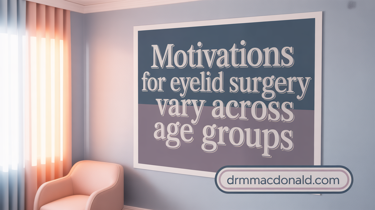 Motivations for Eyelid Surgery Vary Across Age Groups