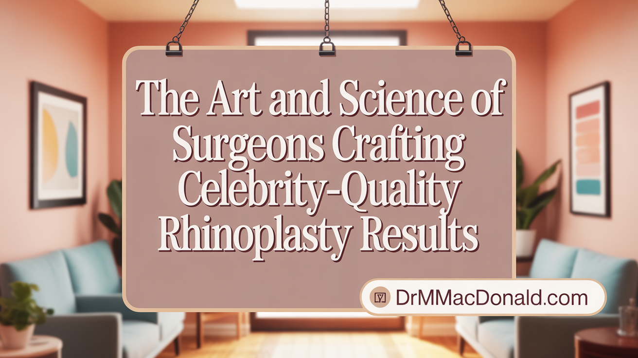 The Art and Science of Surgeons Crafting Celebrity-Quality Rhinoplasty Results