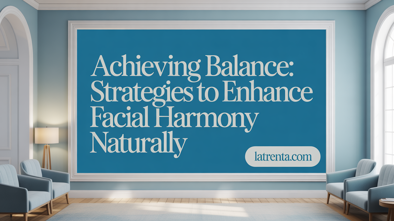 Achieving Balance: Strategies to Improve Facial Harmony Naturally