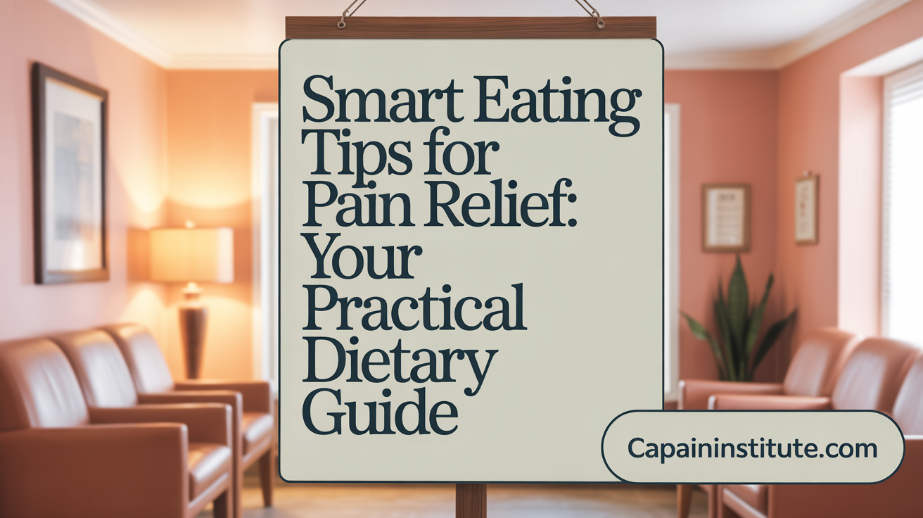 Smart Eating Tips for Pain Relief: Your Practical Dietary Guide