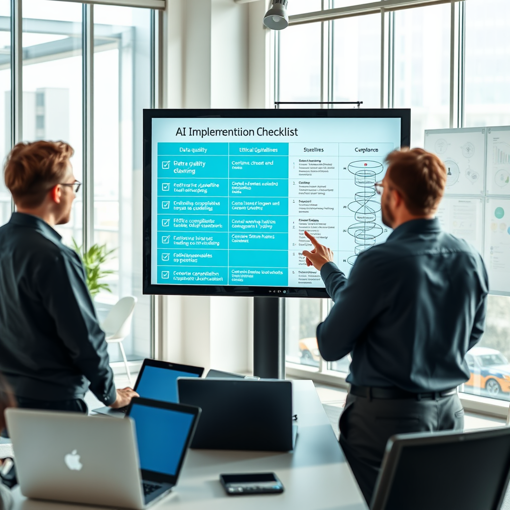 AI 도입 시 필수 고려사항: 데이터 준비부터 윤리 문제까지 실무 체크리스트
