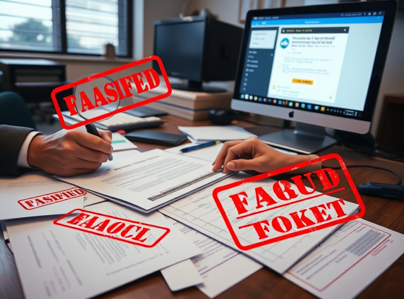 Falsified Documentation in Grant Applications