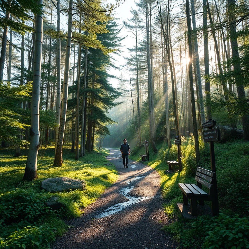 Forest Healing at Wondae Healing Forest