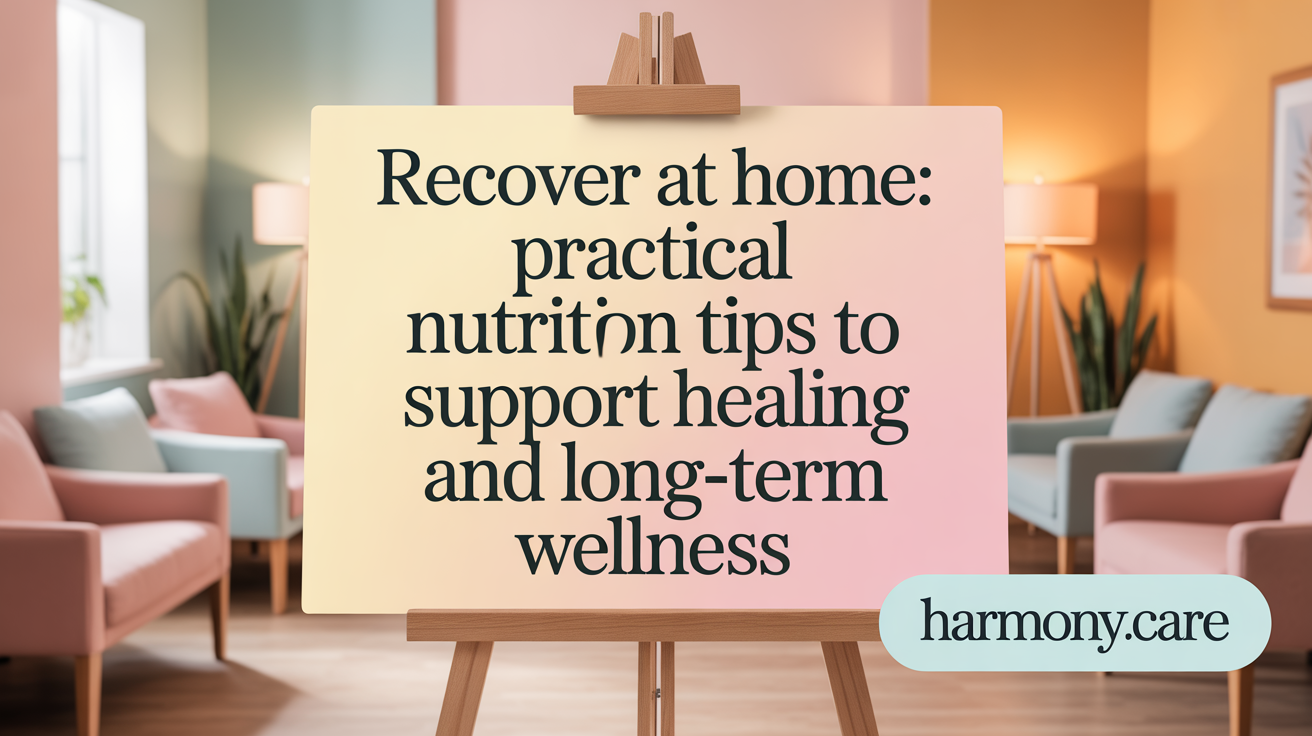 Recover at Home: Practical Nutrition Tips to Support Healing and Long-Term Health