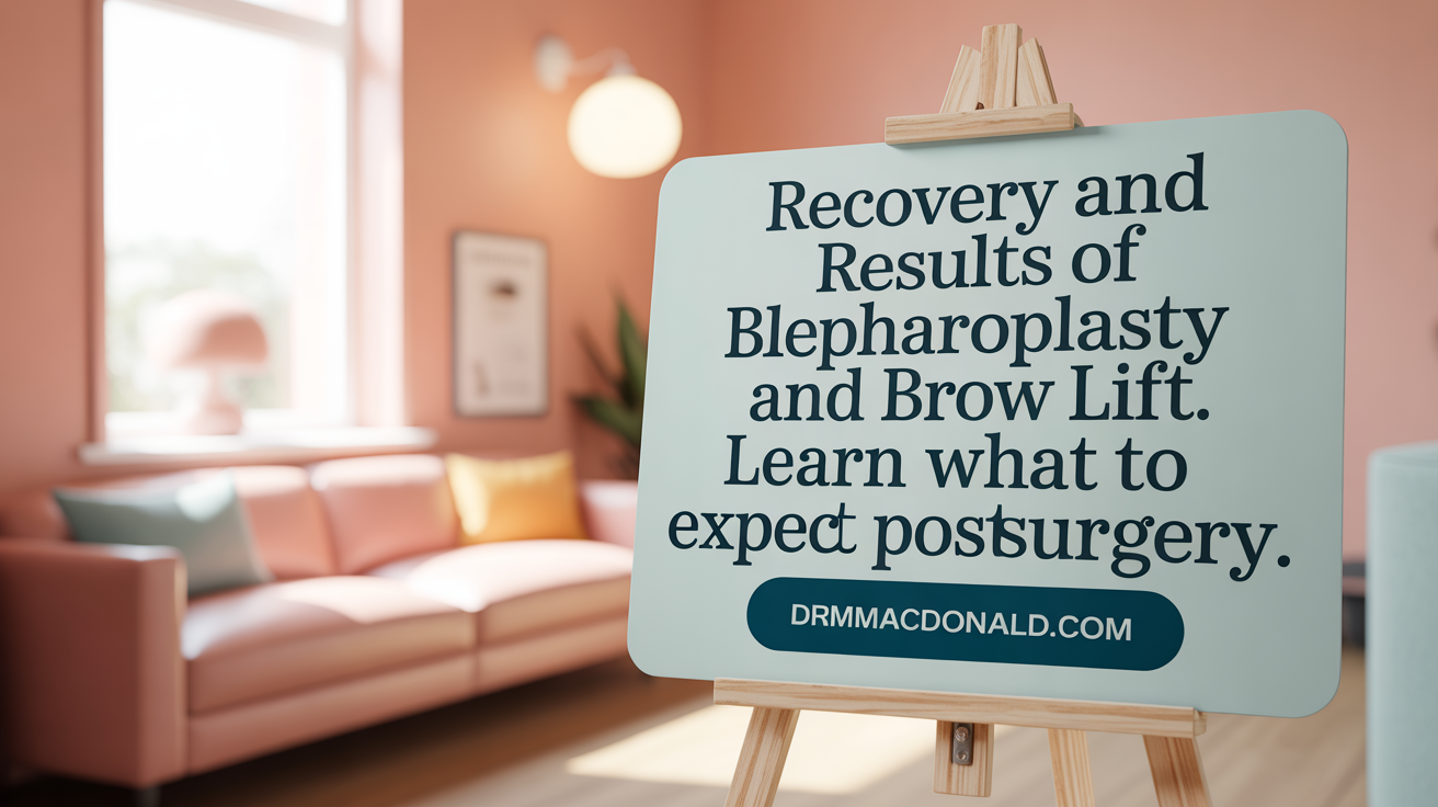 Recovery and Results of Blepharoplasty and Brow Lift. Learn What to Expect Post-Surgery.