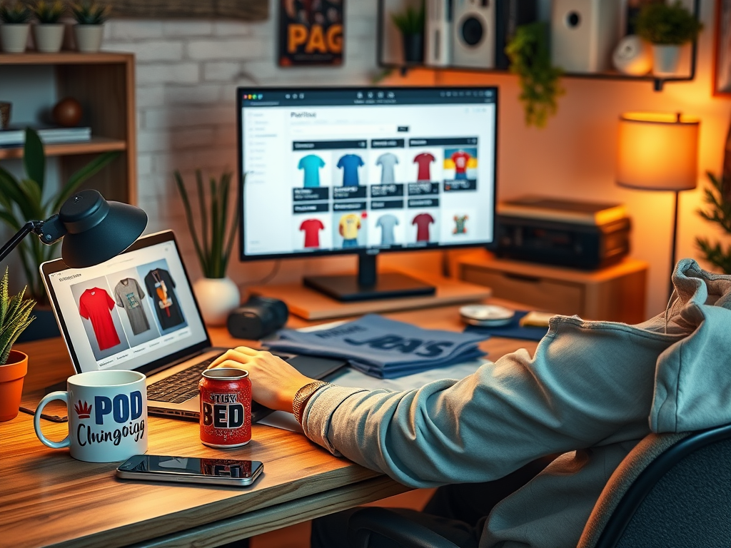 POD 플랫폼으로 굿즈 제작 판매