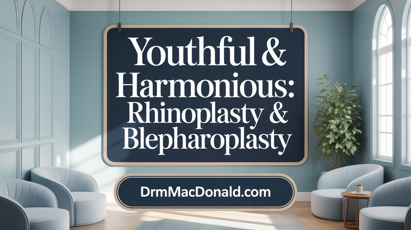 Youthful &amp; Harmonious: Rhinoplasty &amp; Blepharoplasty