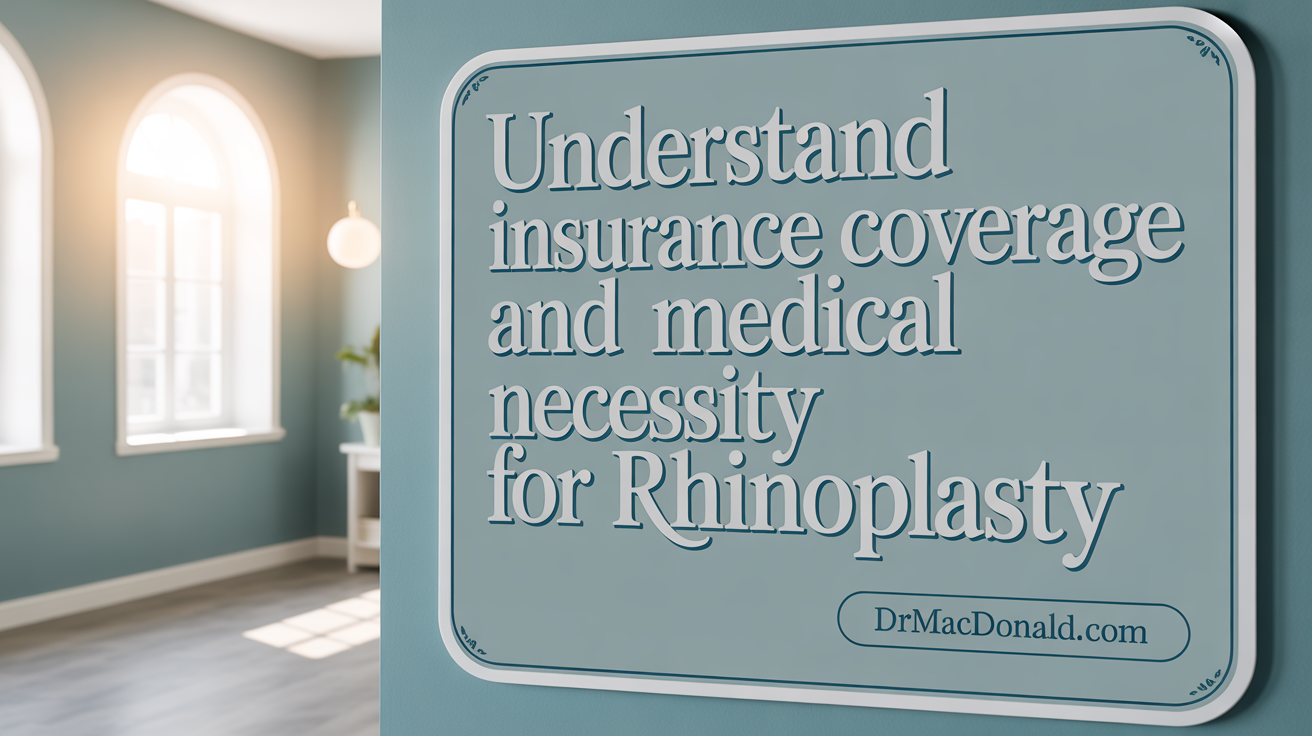 Understand Insurance Coverage and Medical Necessity for Rhinoplasty