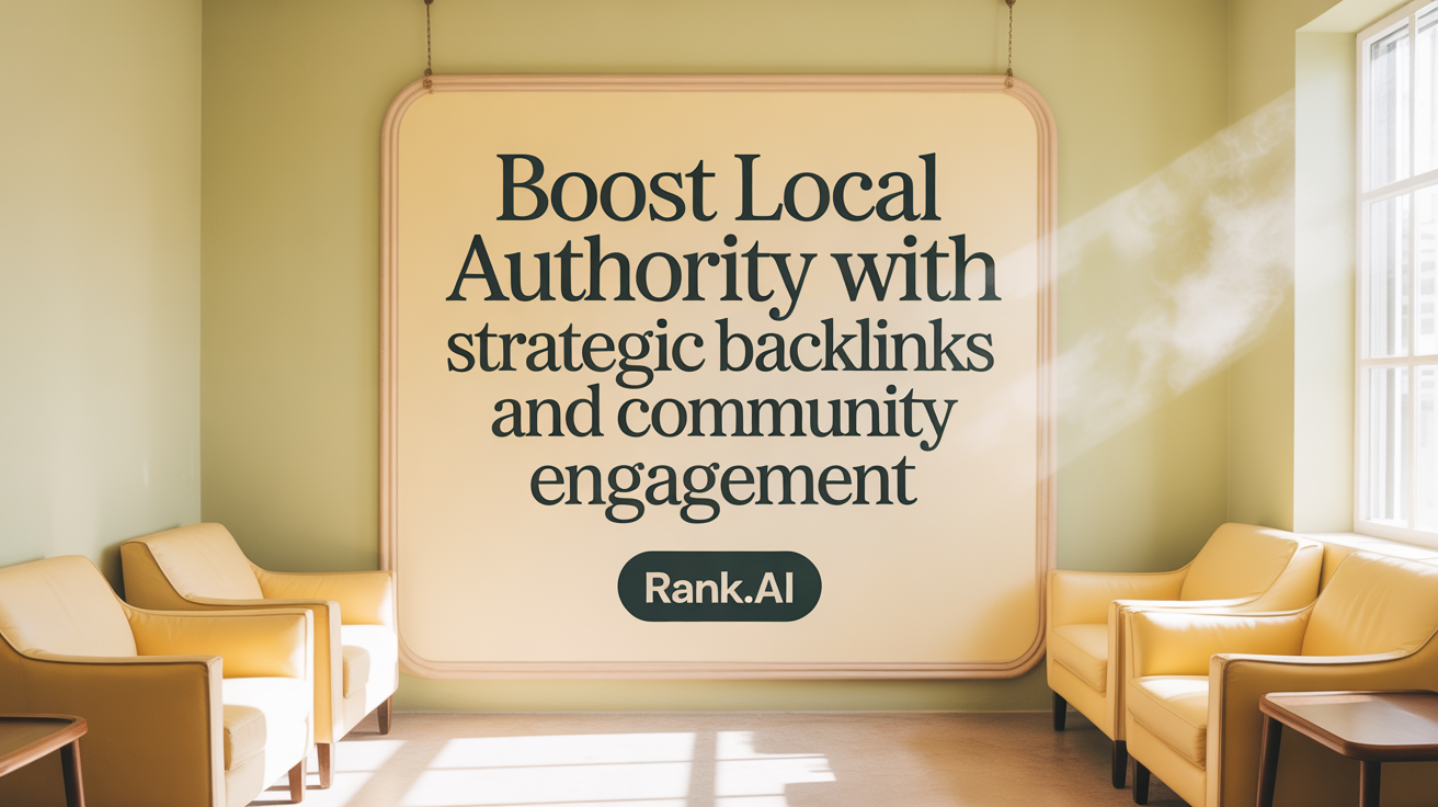 Boost Local Authority with Strategic Backlinks and Community Involvement
