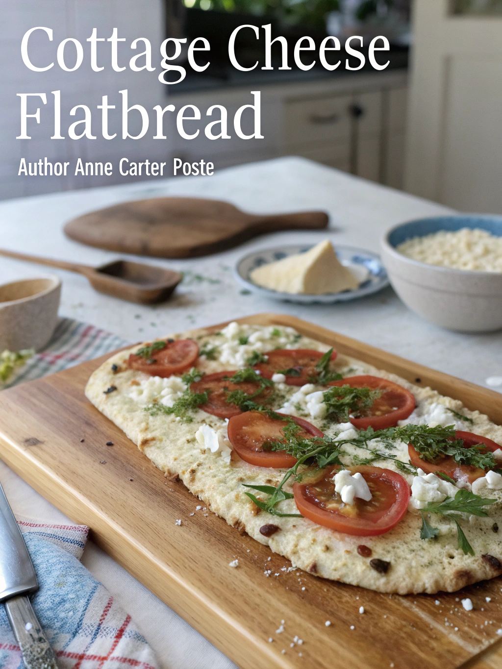 Cottage Cheese Flatbread Recipe