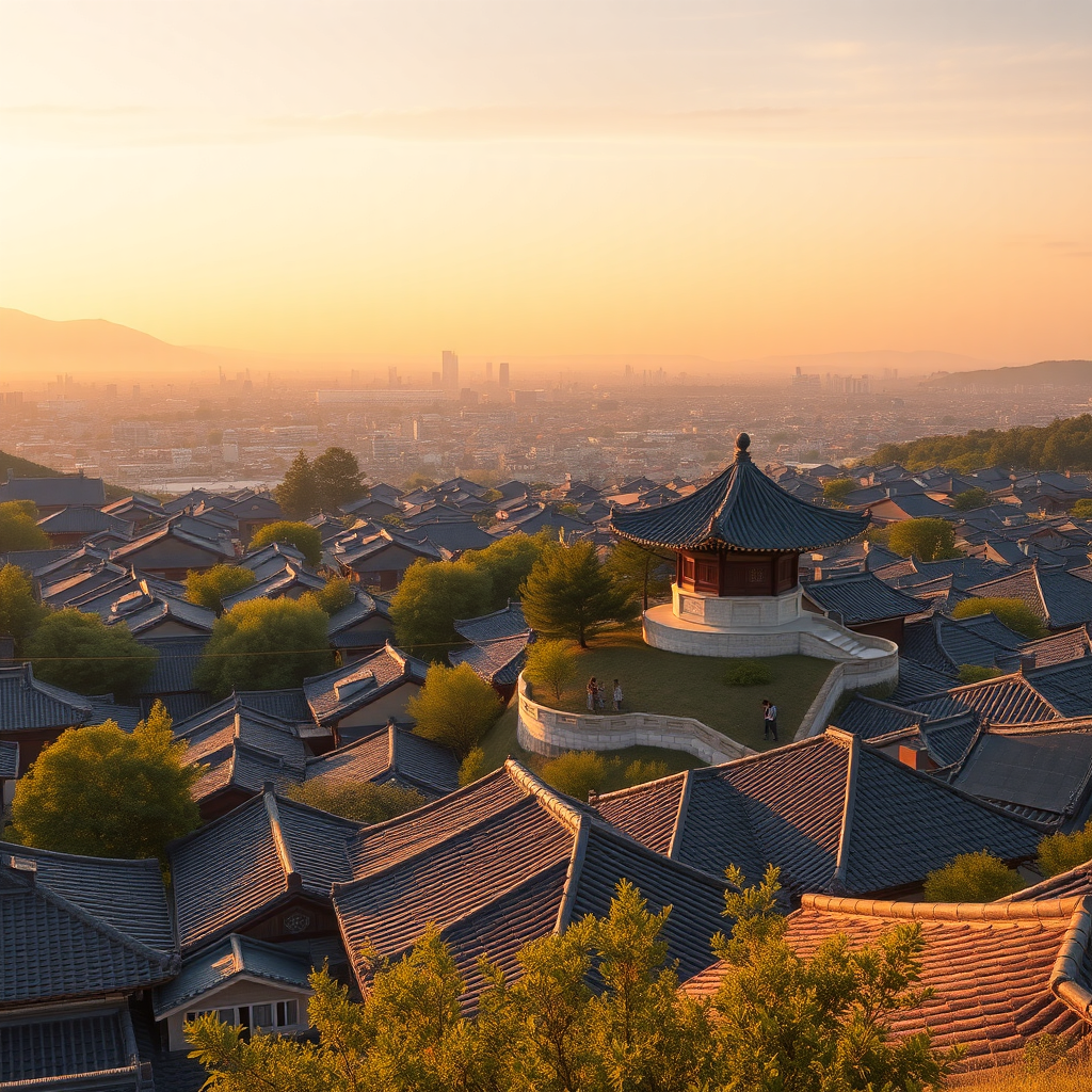 오목대와 이목대 (전주 시내 전망 명소)