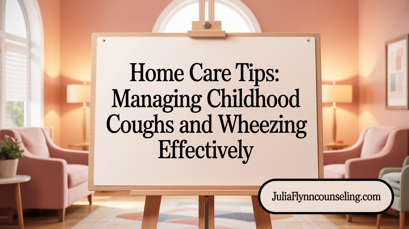 Home Care Tips: Managing Childhood Coughs and Wheezing Effectively