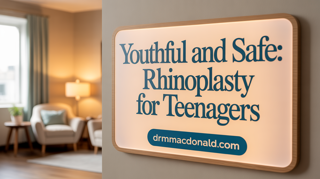 Youthful and Safe: Rhinoplasty for Teenagers