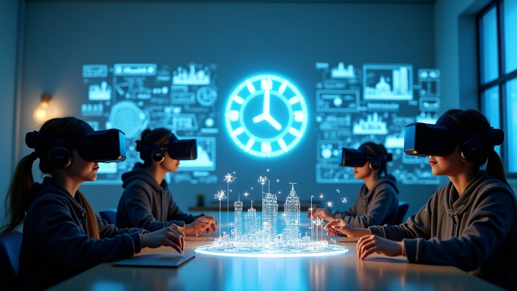 Entorno virtual de retail 3D, similar a la iniciativa metaverso de Walmart