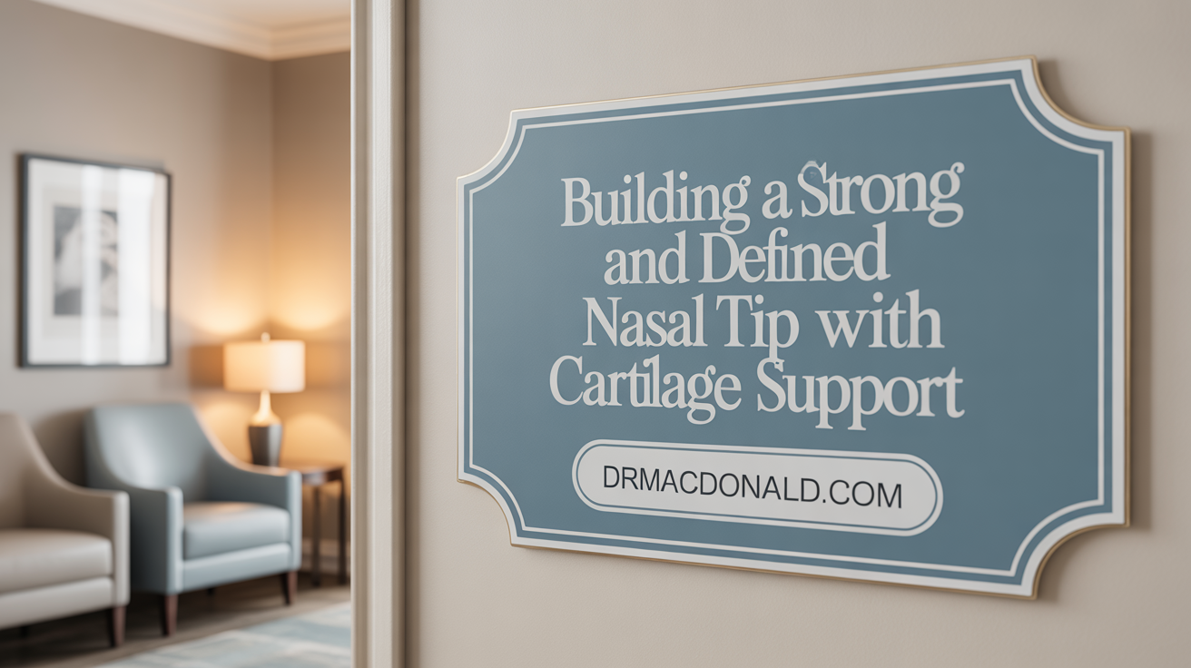Building a Strong and Defined Nasal Tip with Cartilage Support