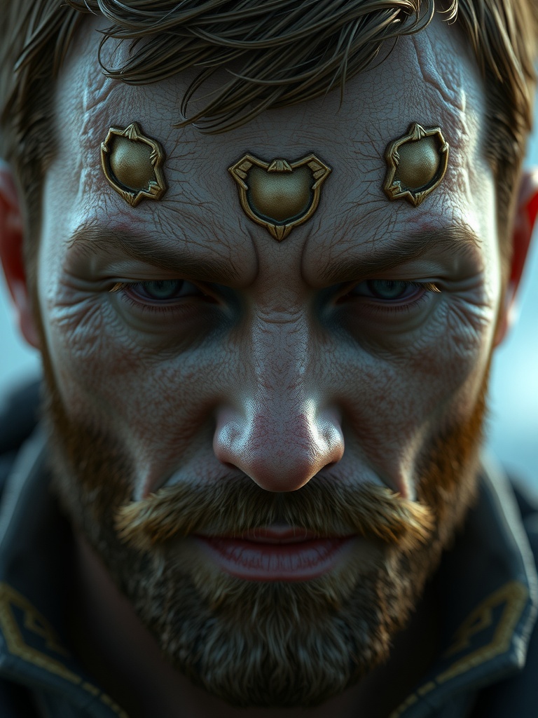 چهره سم پورتر بریجز در حالت عکس Death Stranding با حالات مختلف چهره، یک ترفند گیمینگ هوشمندانه