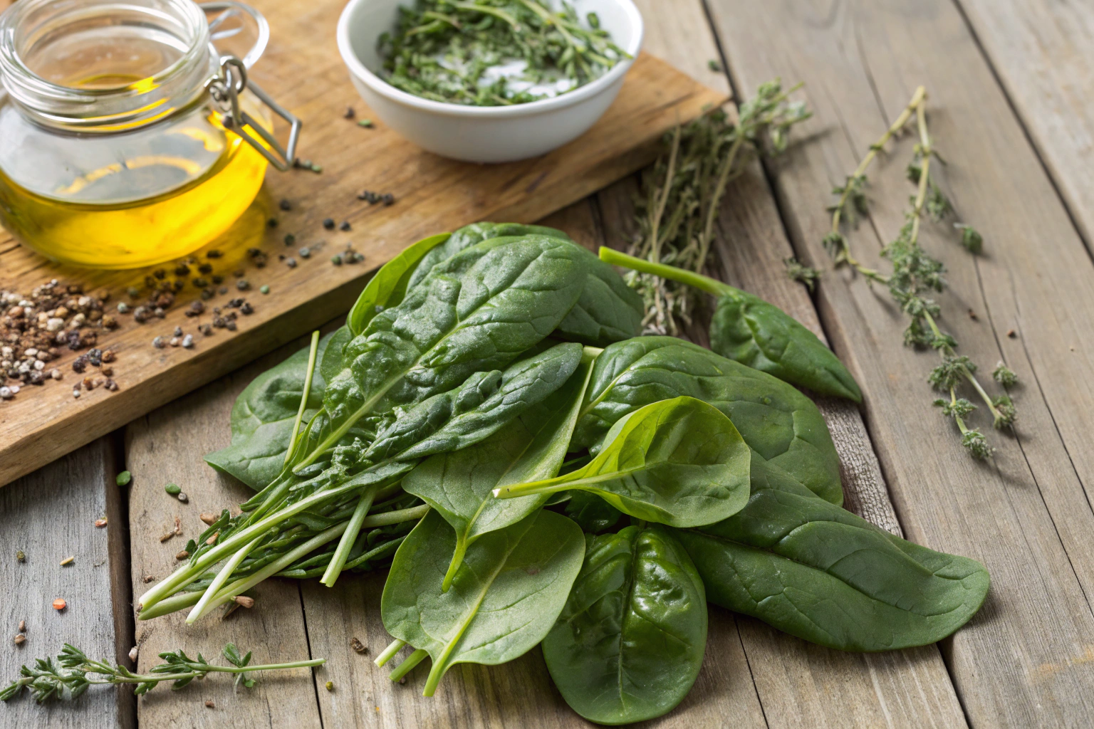 Italian Herb Baked Spinach Chips ngredients