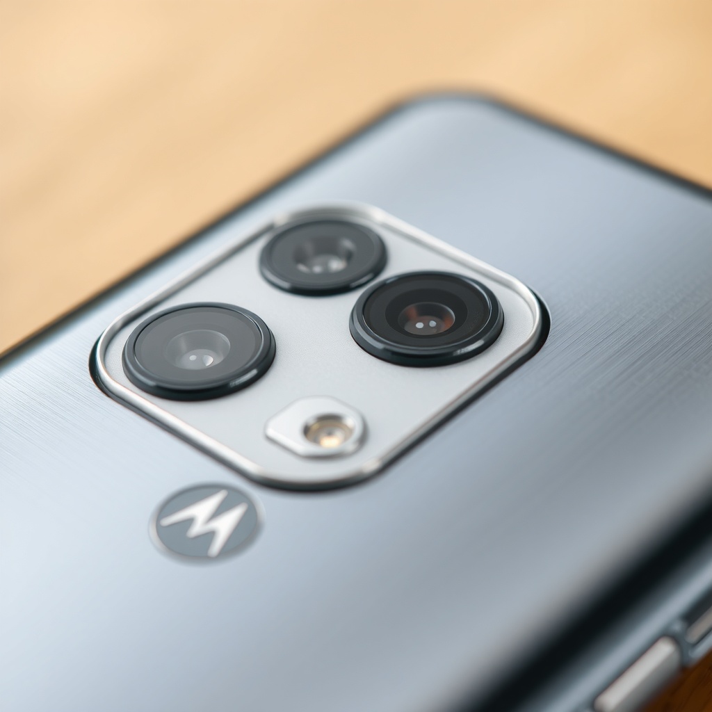 ماژول دوربین سه‌گانه موتورولا Razr Ultra 2025