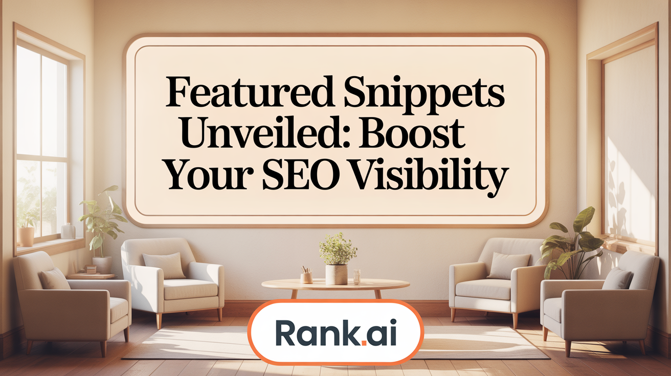 Featured Snippets Unveiled: Boost Your SEO Visibility
