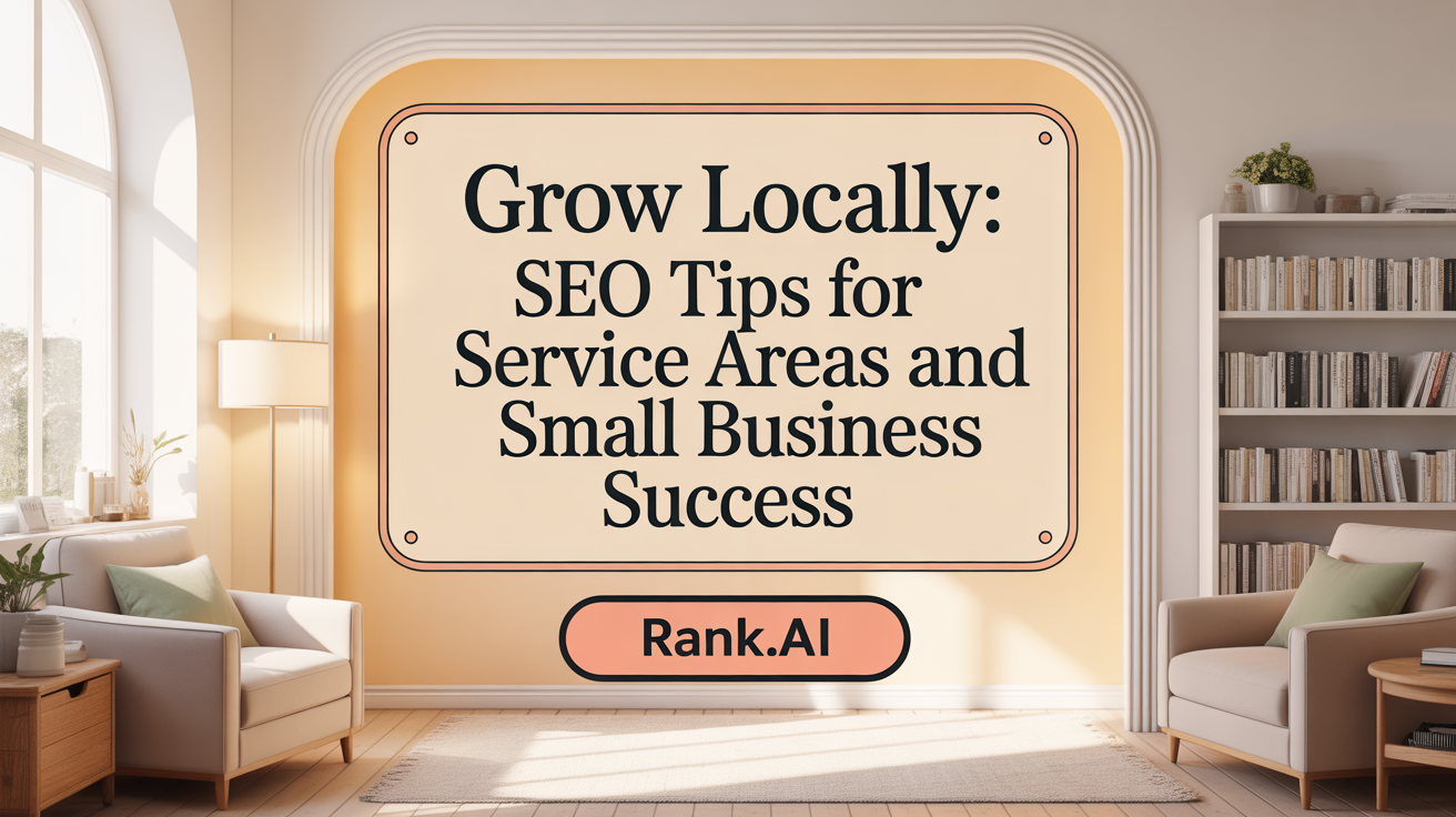 Grow Locally: SEO Tips for Service Areas