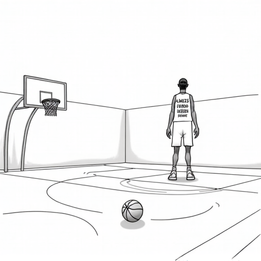 Ace Bailey Avoids Public Workouts Ahead of NBA Draft single-panel cartoon