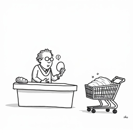 President Trump's Tariffs Now in Effect single-panel cartoon