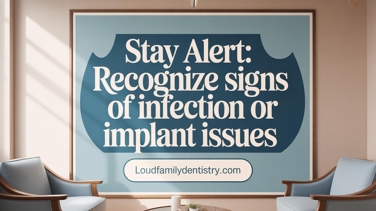 Stay Alert: Recognize Signs of Infection or Implant Failure
