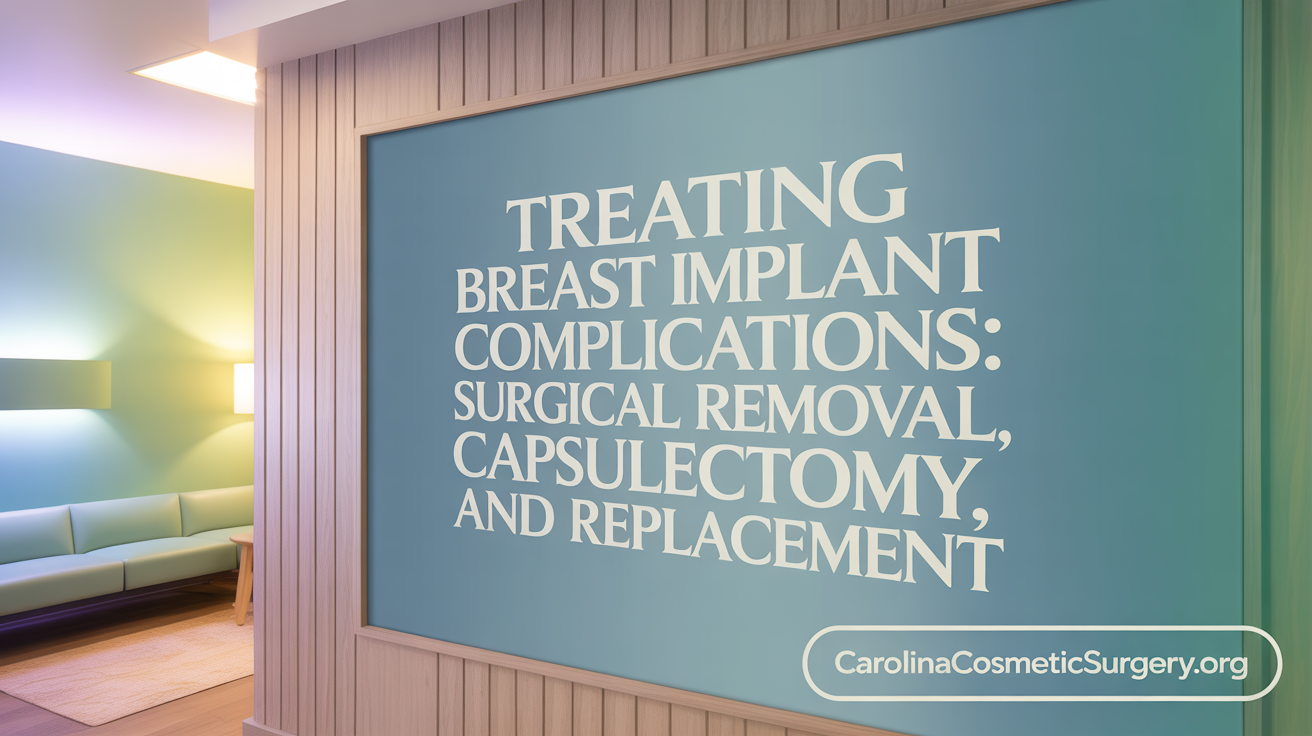 Treating Ruptured Implants: Surgical Removal, Capsulectomy, and Replacement