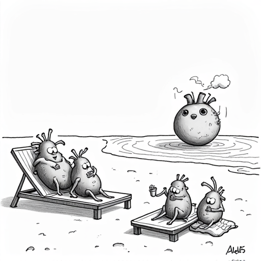 Heart Disease Death Rates Drop Among American Adults single-panel cartoon