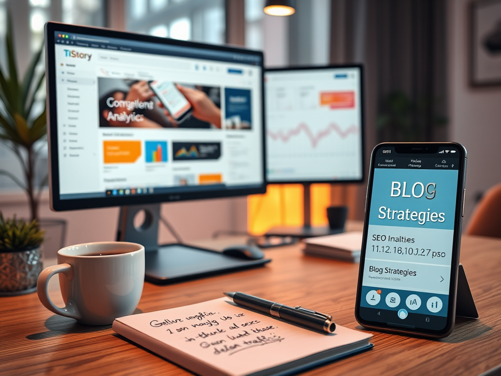 티스토리 블로그의 광고수익과 전략