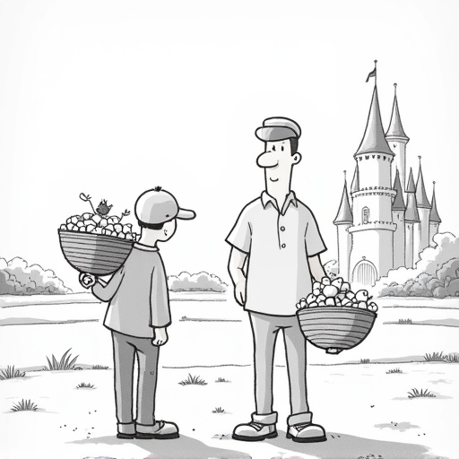Justin Rose Wins FedEx St Jude Championship Playoff single-panel cartoon