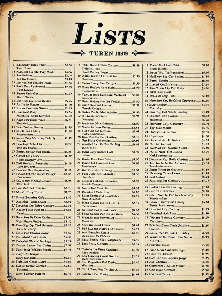 Lists image
