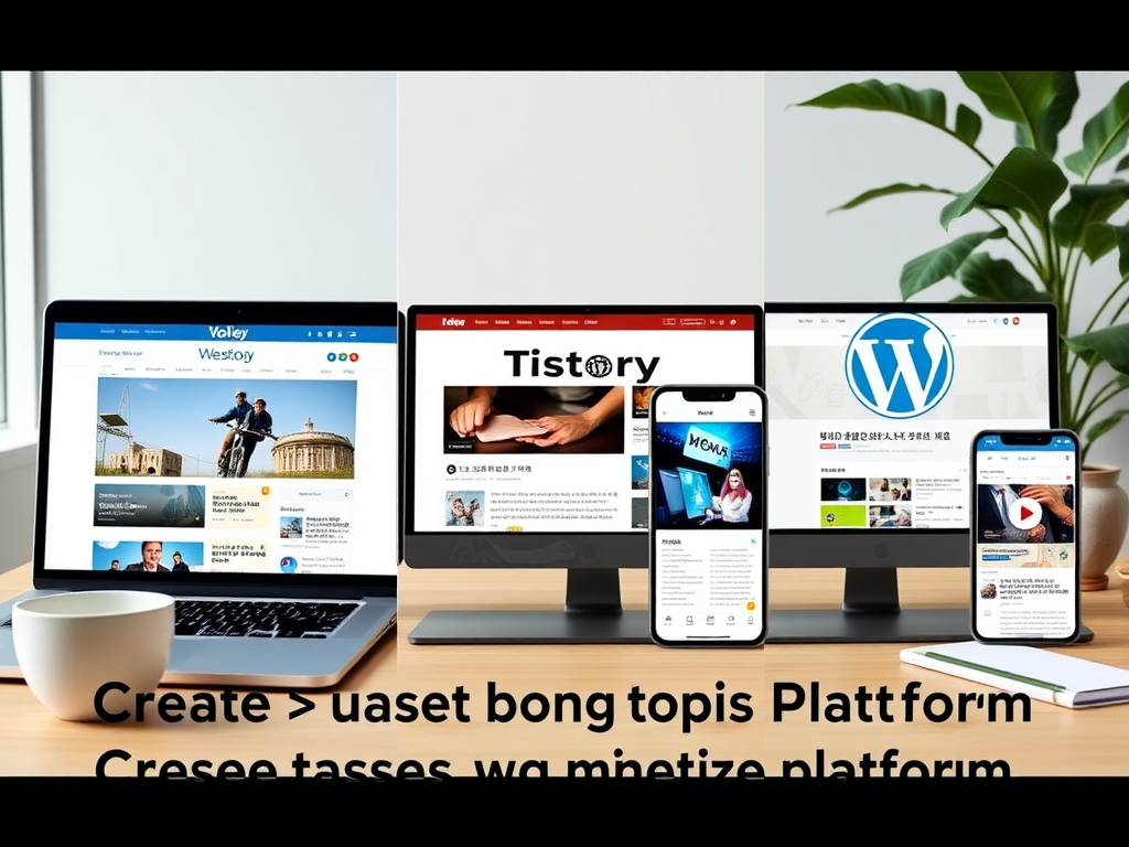 수익형 블로그를 위한 플랫폼 선택 가이드