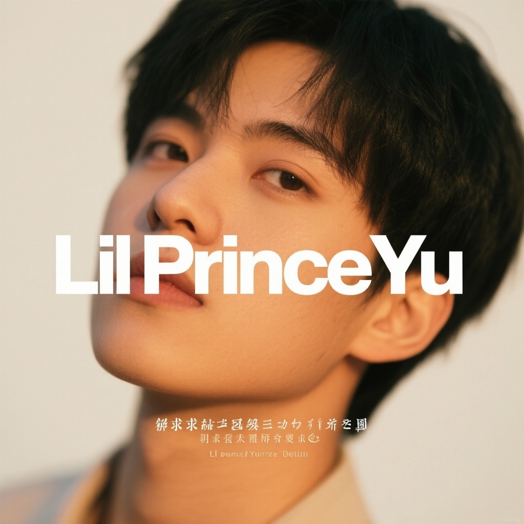 简单，直白，演示demo的图片
要求有lilPrinceYu的字样
温暖 Album Cover