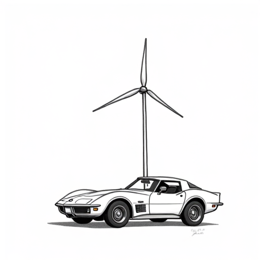 GM Launches High-Performance 2026 Corvette ZR1X Hybrid Model single-panel cartoon
