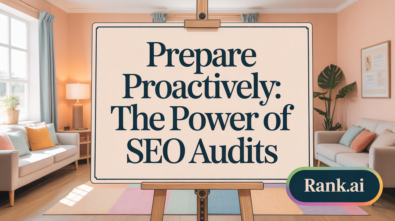 Prepare Proactively: The Power of SEO Audits