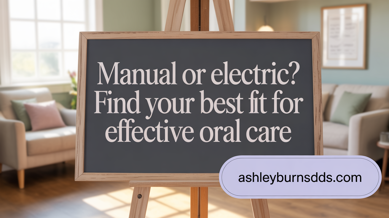 Manual or Electric? Find Your Best Fit for Optimal Oral Care