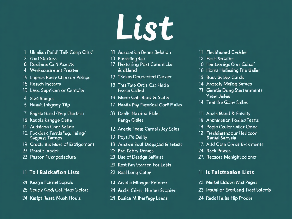 Lists image