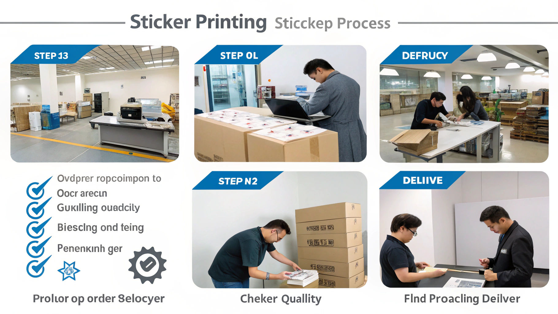 Quy trình in sticker chuyên nghiệp tại Kimconcept