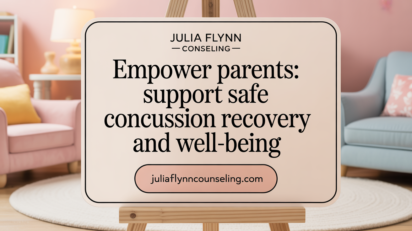 Empower Parents: Support Safe Concussion Recovery