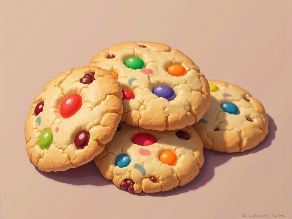 Jelly Bean Cookie Disaster