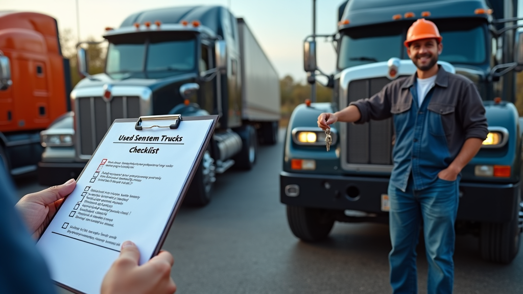 3. Checklist Quan Trọng: Bí Quyết Chọn Xe Đầu Kéo Cũ Giá Tốt