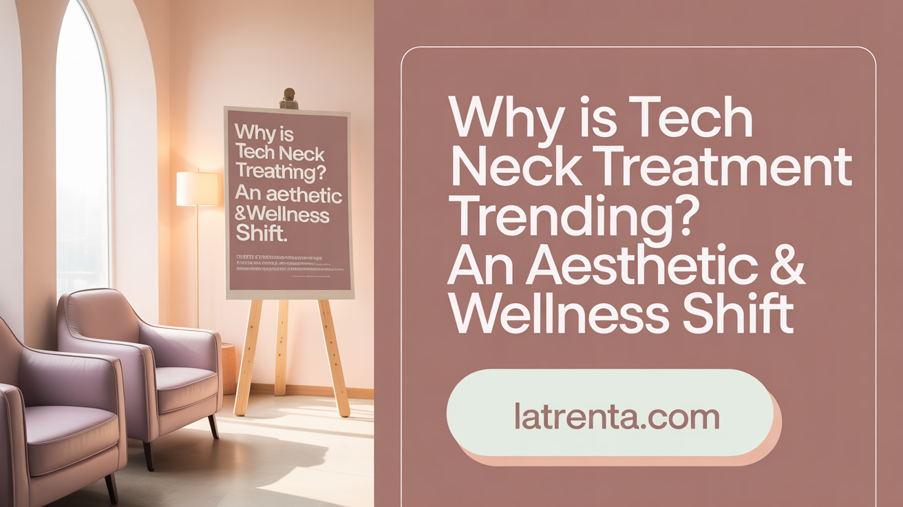 Why Is Tech Neck Treatment Trending? An Aesthetic & Wellness Shift