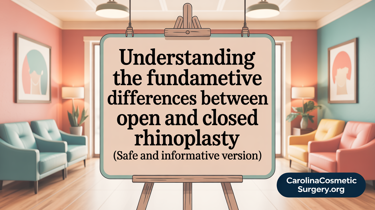 Understanding the Fundamental Differences Between Open and Closed Rhinoplasty