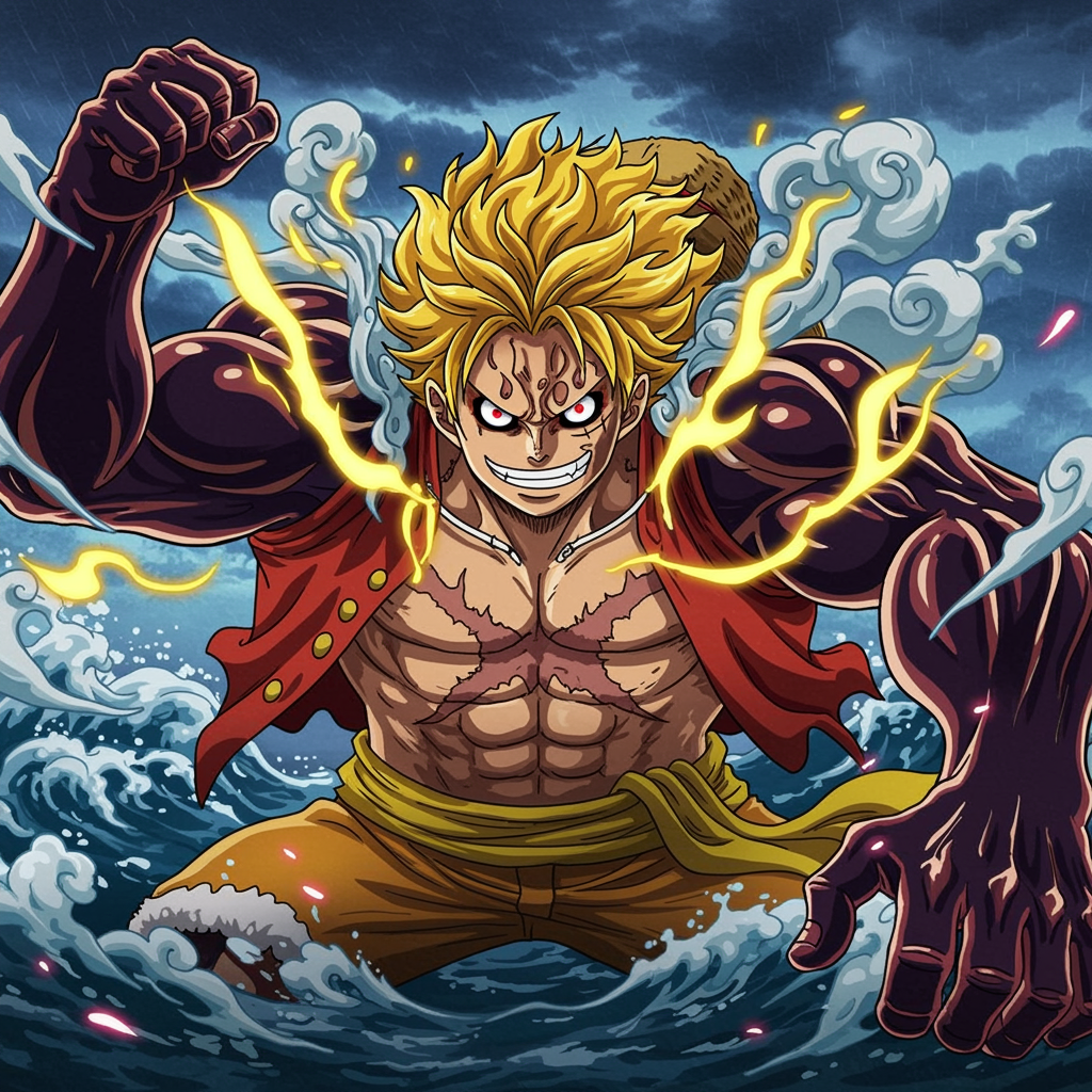 gear 5 luffy pfp