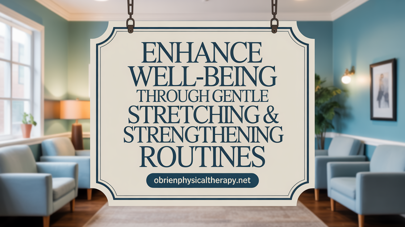 Enhance Well-Being Through Stretching & Strengthening Routines