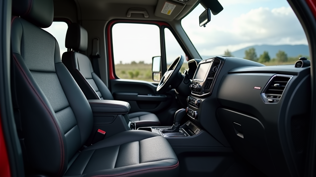 Tiện Nghi Nâng Cấp Cabin Xe Tải Dongfeng