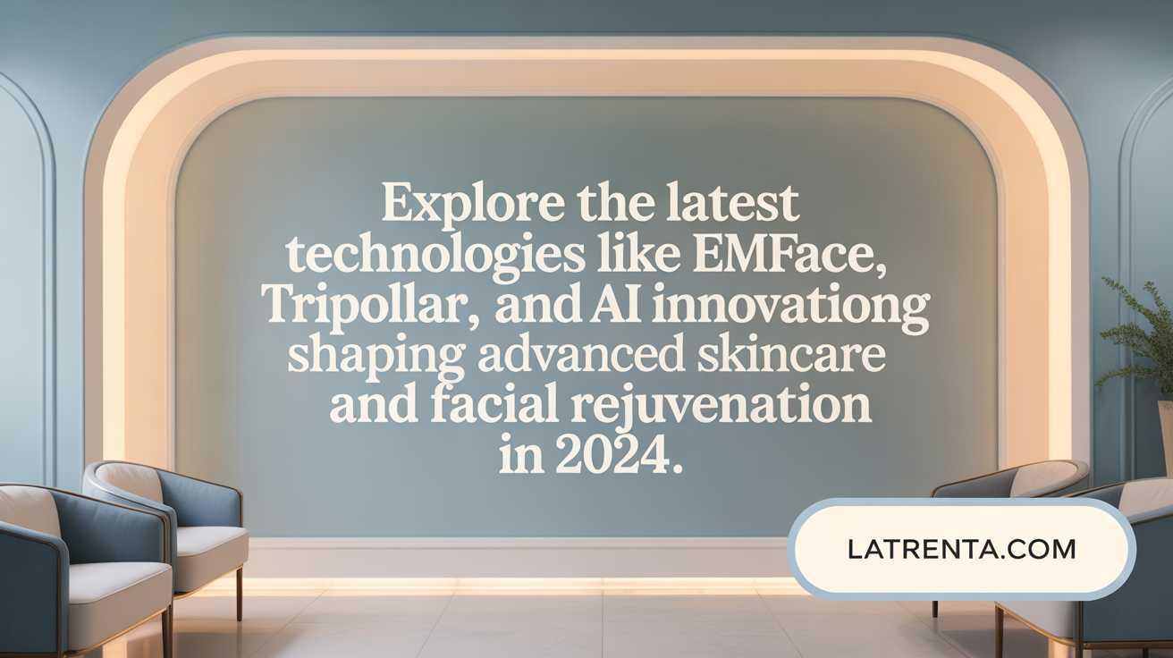 Explore the latest technologies like EMFace, TriPollar, and AI innovations shaping minimally invasive skin tightening in 2024.